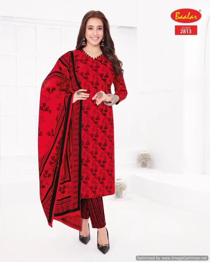 Baalar Zaara Vol 28 Cotton Wholesale Readymade Salwar Suit Catalog — Wholesale Salwar Suits, MPA wholesale from Surat — view 16